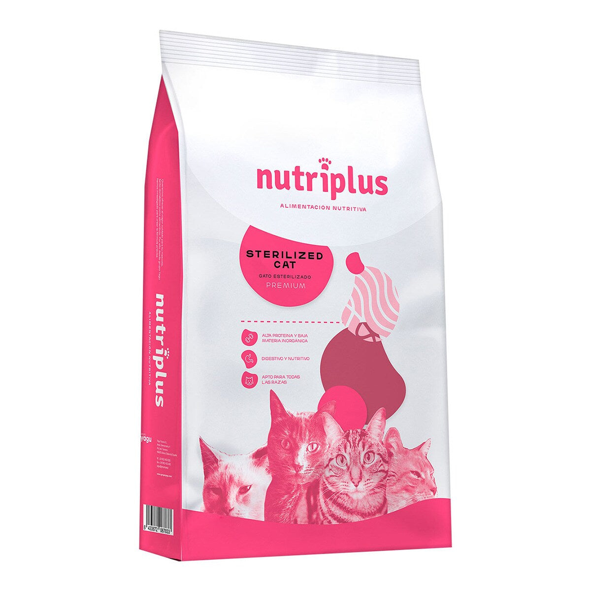 NUTRIPLUS GATOS ADULTO ESTERILIZADO 7KG