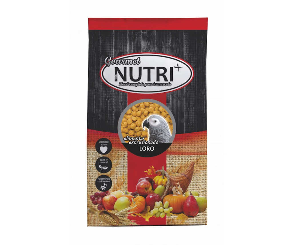 NUTRIPLUS GOURMET ALIMENTO EXTRUSIONADO LORO 500GR