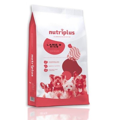 NUTRIPLUS PERROS ADULTO CORDERO 3KG