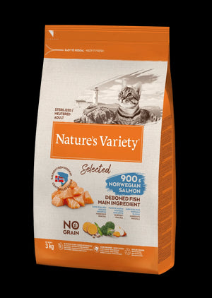 NVC NO GRAIN STERILIZED SALMON 3KG