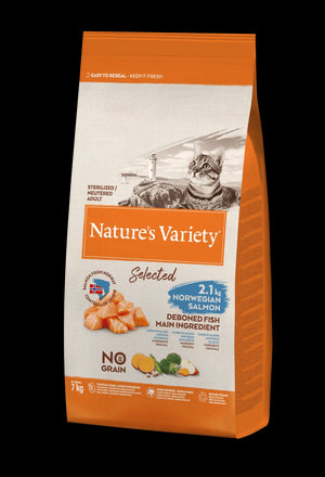 NVC NO GRAIN STERILIZED SALMON 7KG