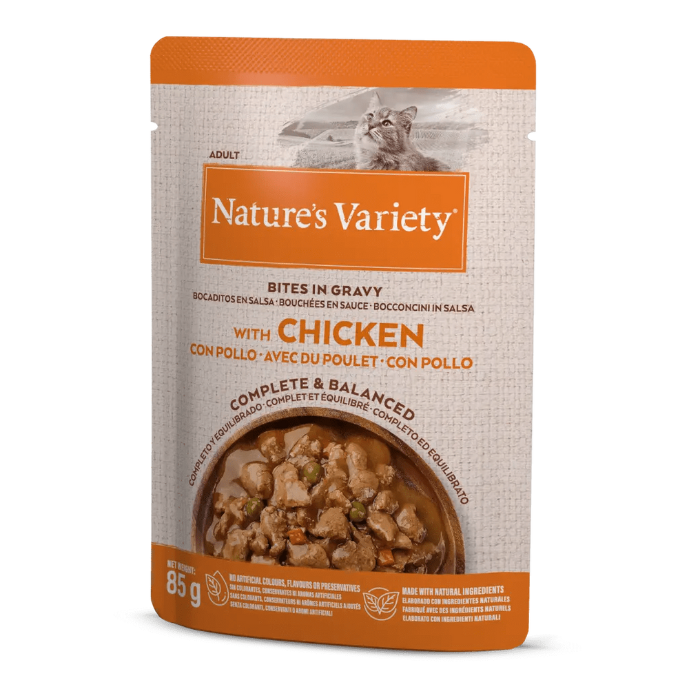NVC WET BOCADITOS CHICKEN 85GR