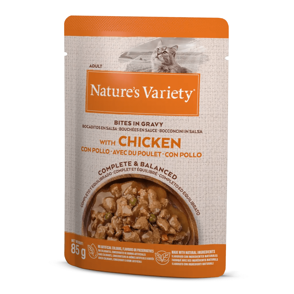 NVC WET BOCADITOS CHICKEN 85GR