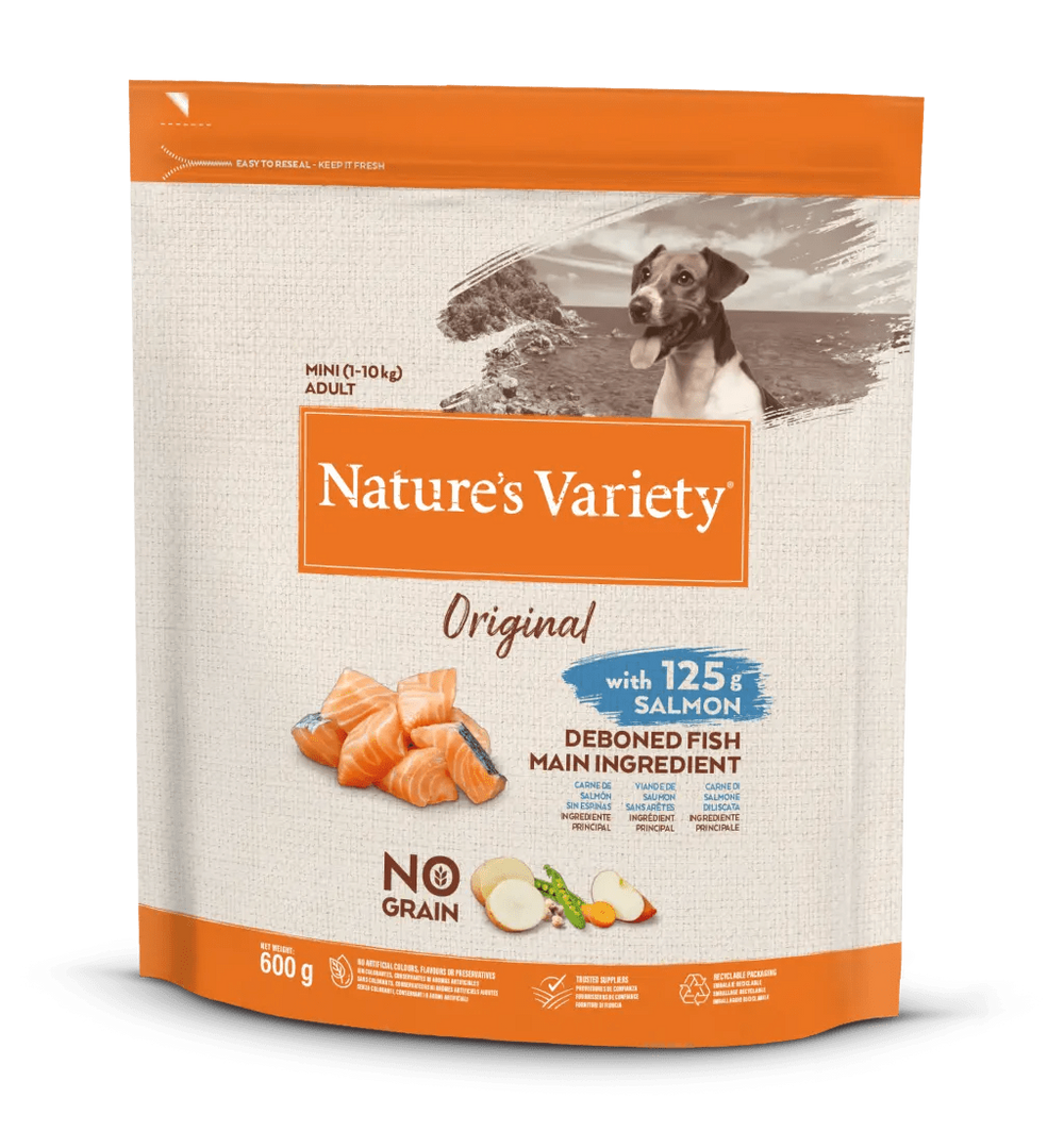 NVD NO GRAIN MINI ADULT SALMON 0,6KG