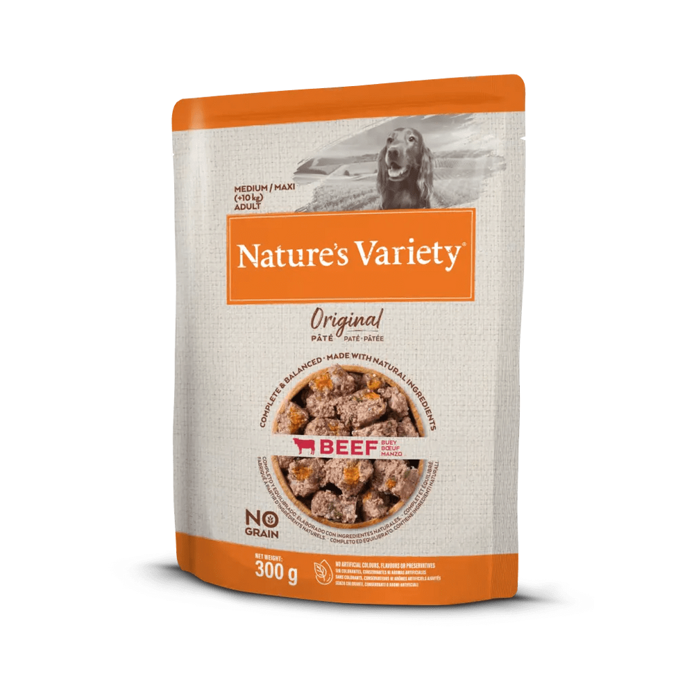 NVD WET ORIGINAL MEDIUM MAXI ADULT BUEY 300GR