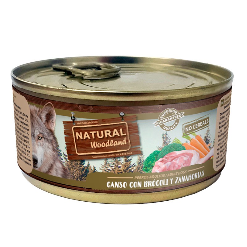 NW WDF GANSO CON BROCOLI Y ZANAHORIAS 170GR