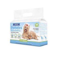 PAÑAL PARA PERRO S 14UDS 30-39CM