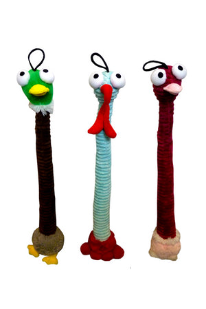 PAJAROS LANZADORES SURTIDOS DE PELUCHE 60 CM
