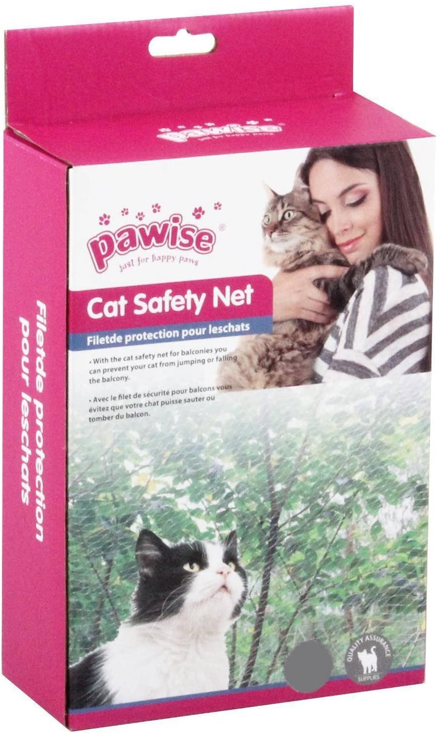 PAWISE RED PARA VENTANAS TRANSPARENTE 2X1,5