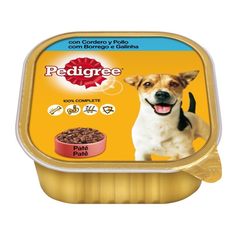 PEDIGREE TARRINA CORDERO/POLLO 300GR