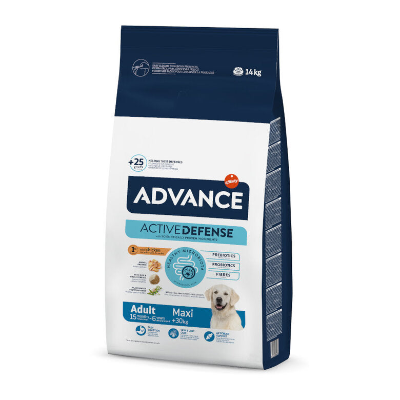 ADVANCE MAXI ADULT POLLO/ARROZ 14KG