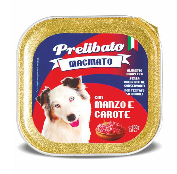 PRELIBATO MANZO E CAROTE 150GR