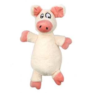 RATON PERRO O CERDO DE PELUCHE CON SONIDO 18 CM