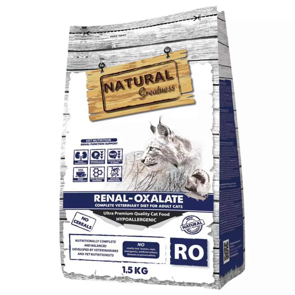 RECETA CAT DIET VET RENAL-OXALATE