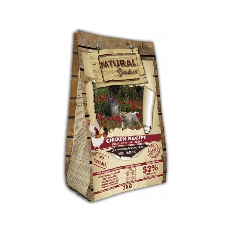 RECETA POLLO STARTER-PUPPY NATURAL GREATNESS