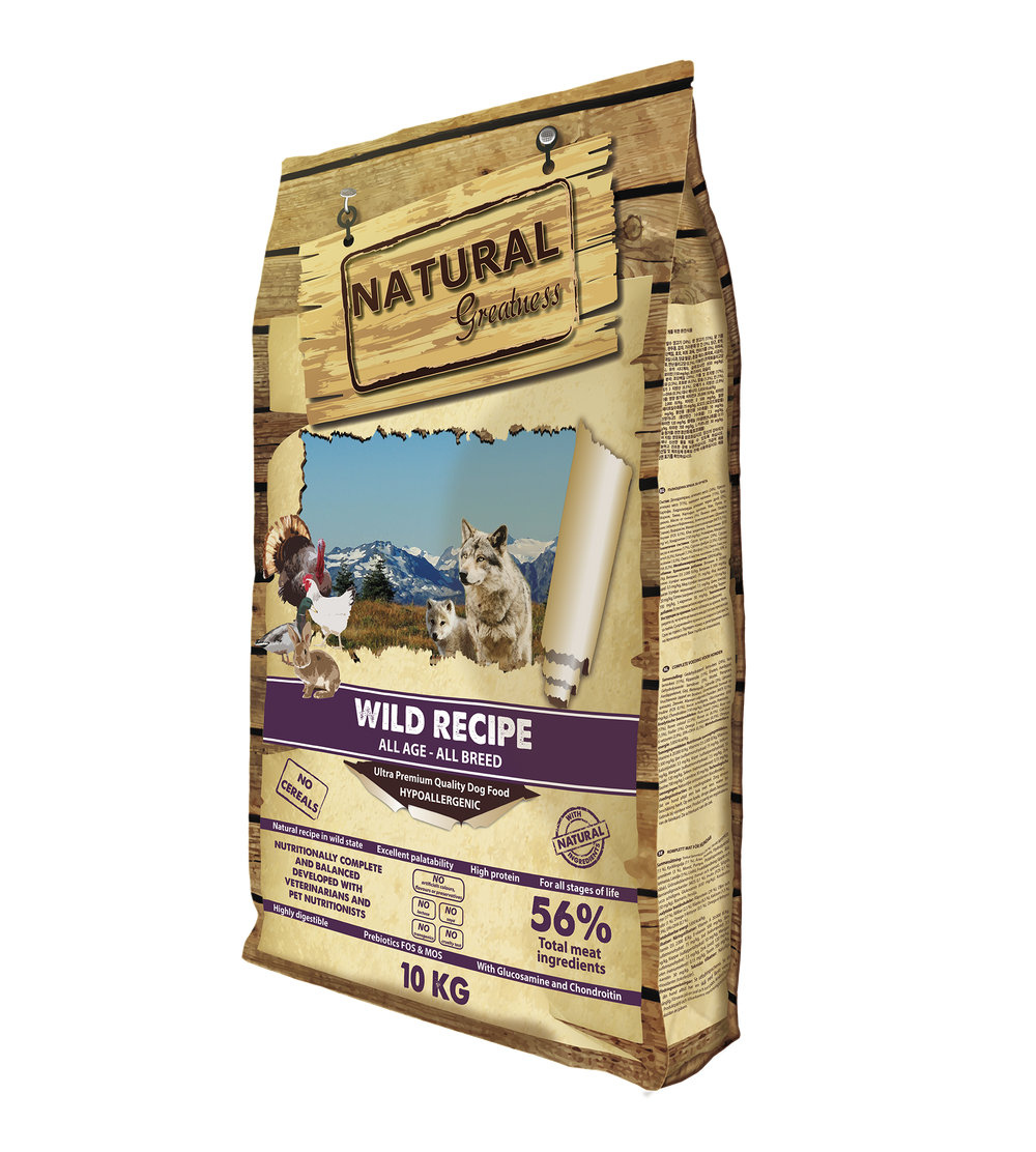 RECETA SALVAJE NATURAL GREATNESS