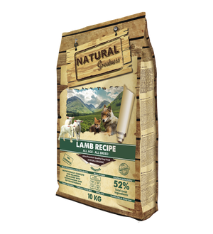 RECETA SENSITIVE NATURAL GREATNESS CORDERO