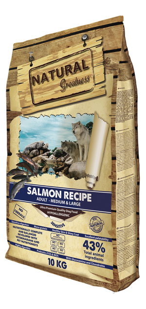 RECETA SENSITIVE NATURAL GREATNESS SALMON