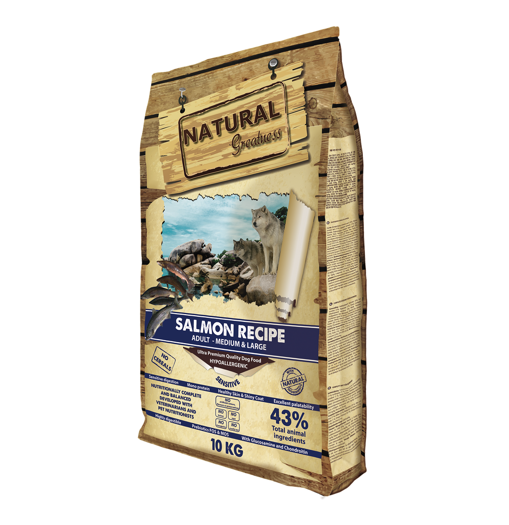 RECETA SENSITIVE NATURAL GREATNESS SALMON