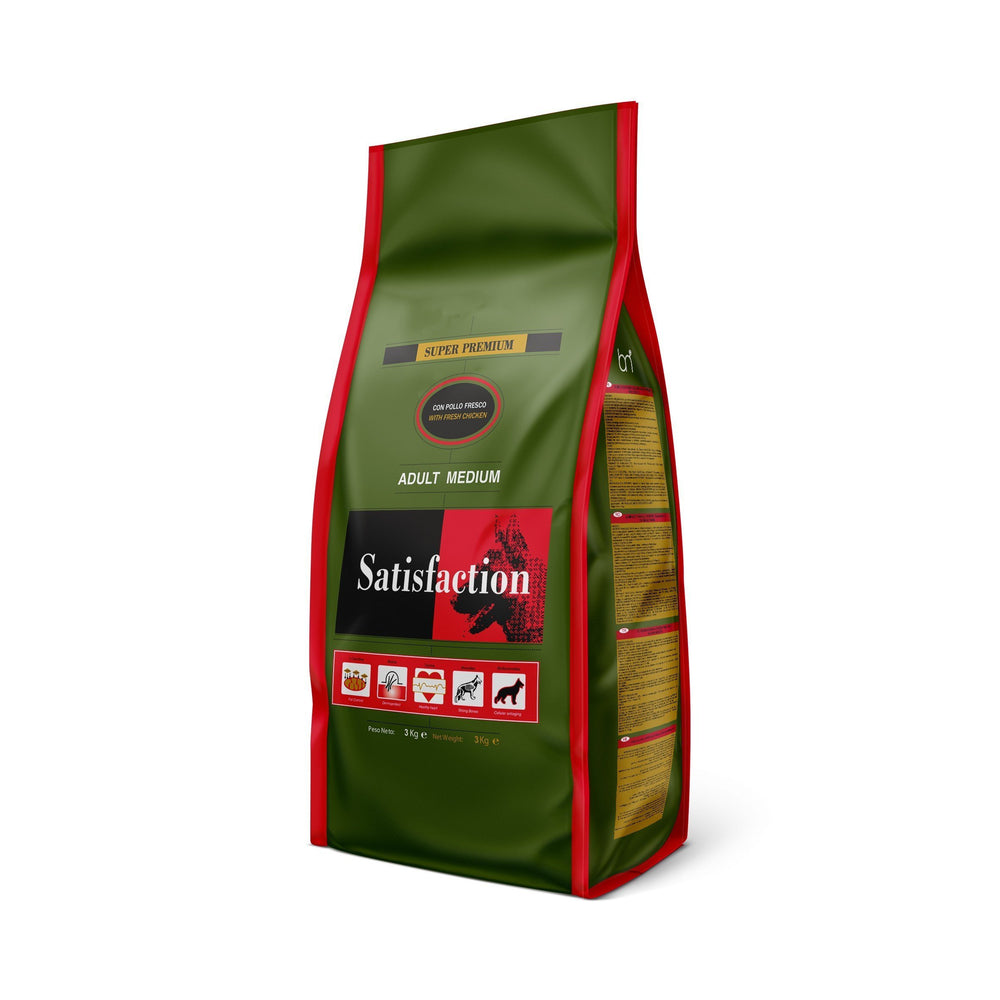 Satisfaction Adult Medium Pollo y Arroz 15kg