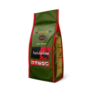 Pienso Satisfaction Adult Medium Pollo y Arroz 15 kg para perros adultos de raza mediana