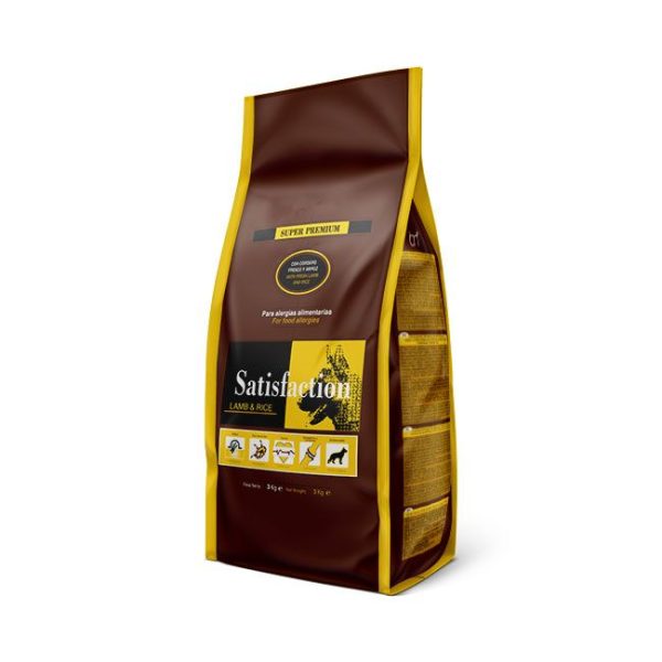 SATISFACTION CORDERO/ARROZ 15 KG