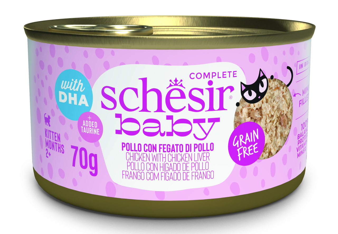 SCHESIR CAT BABY FILETES 70GR