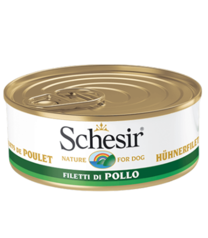 SCHESIR PERRO FILETES POLLO 150GR