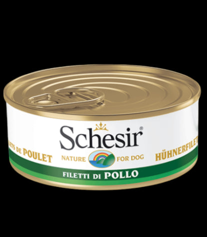 SCHESIR PERRO FILETES POLLO 150GR
