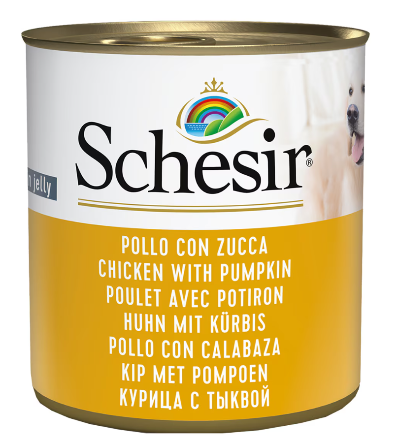 SCHESIR PERRO POLLO/CALABAZA 285GR
