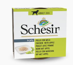 SCHESIR PERRO POLLO/MANZANA 150GR