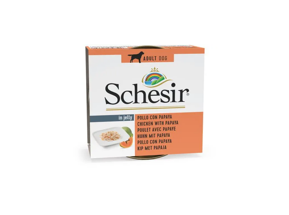 SCHESIR PERRO POLLO/PAPAYA 150GR