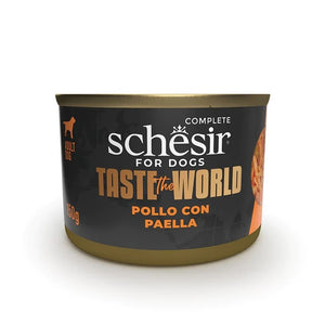 SCHESIR PERRO TASTE POLLO CON PAELLA 150GR