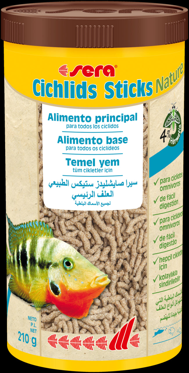SERA CICHLIDS STICKS 1000ML