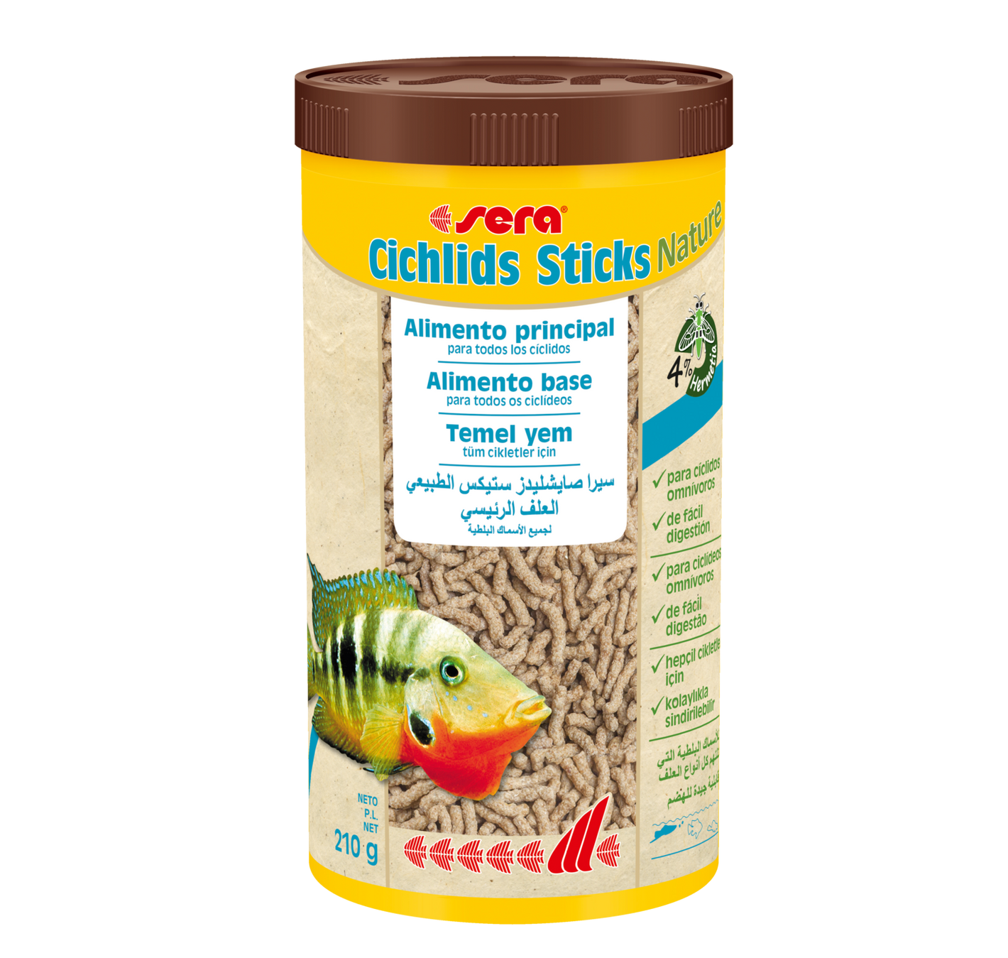 SERA CICHLIDS STICKS 1000ML