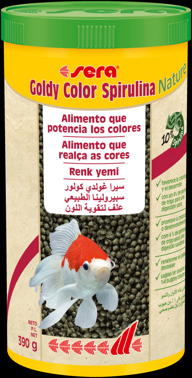 SERA GOLDY COLOR SPIRULINA 1000 ML