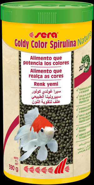 SERA GOLDY COLOR SPIRULINA 1000 ML