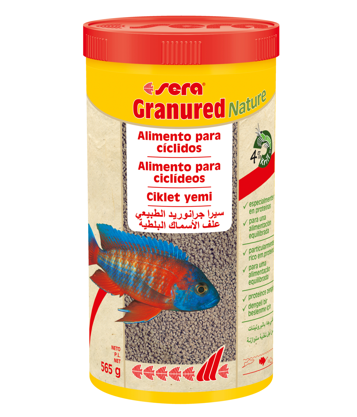 SERA GRANURED NATURE 1000ML