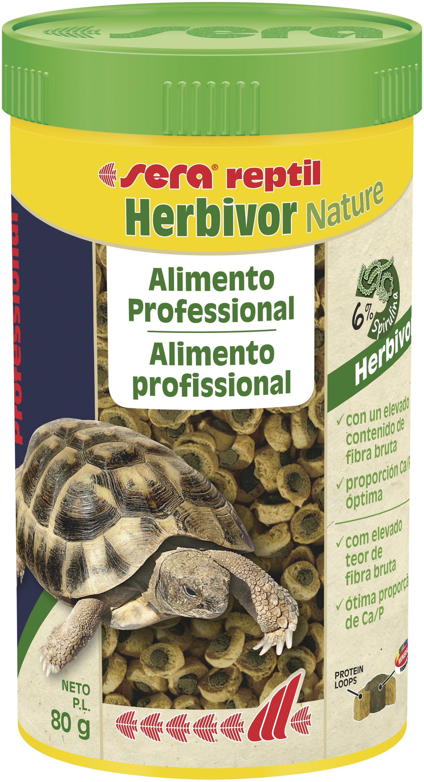 SERA REPTIL PROFESS.HERBIVOR 250 ML