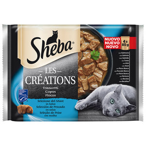 SHEBA CRAFT COLLECTION PESCADO 4X85GR