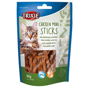 SNACK CHICKEN MINI STICKS 50GR