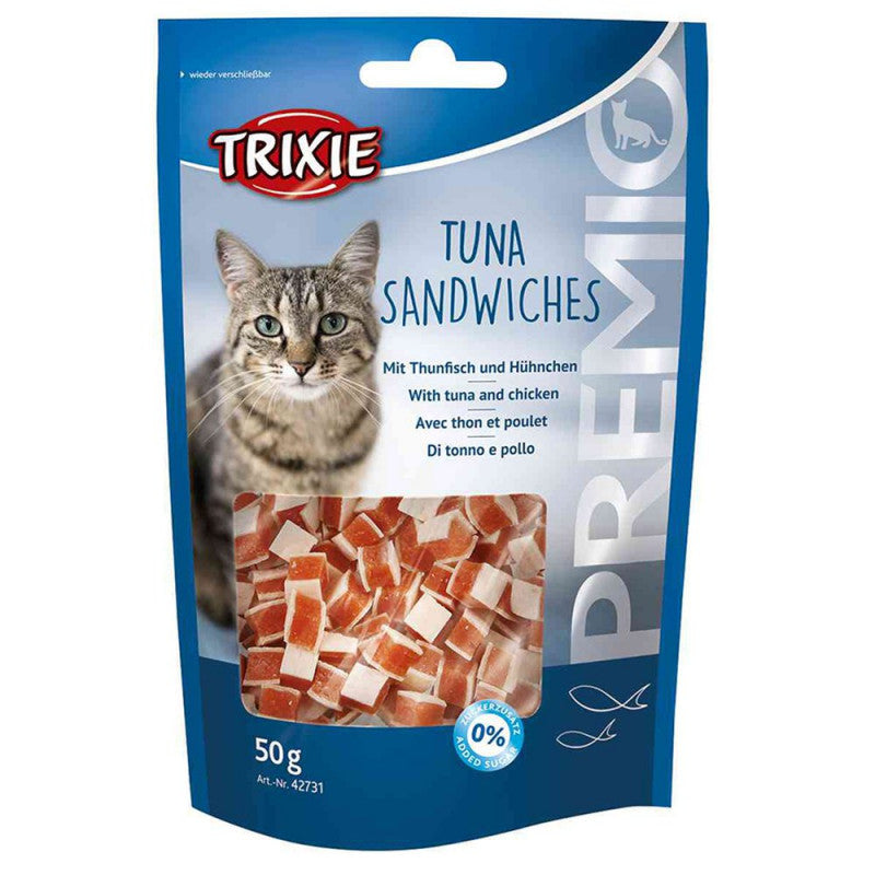 SNACK PREMIO TUNA SANDWICHES 50 G