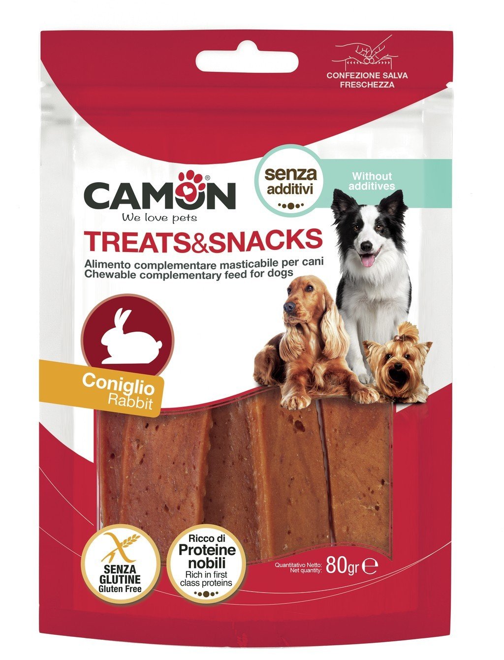 SNACK TIRAS CONEJO AHUMADAS 80GR