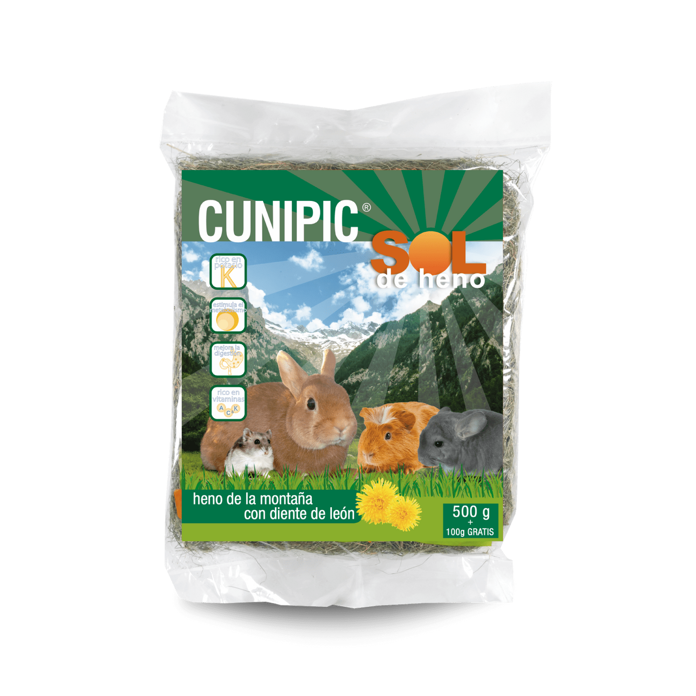 SOL DE HENO DIENTE DE LEON 500GR