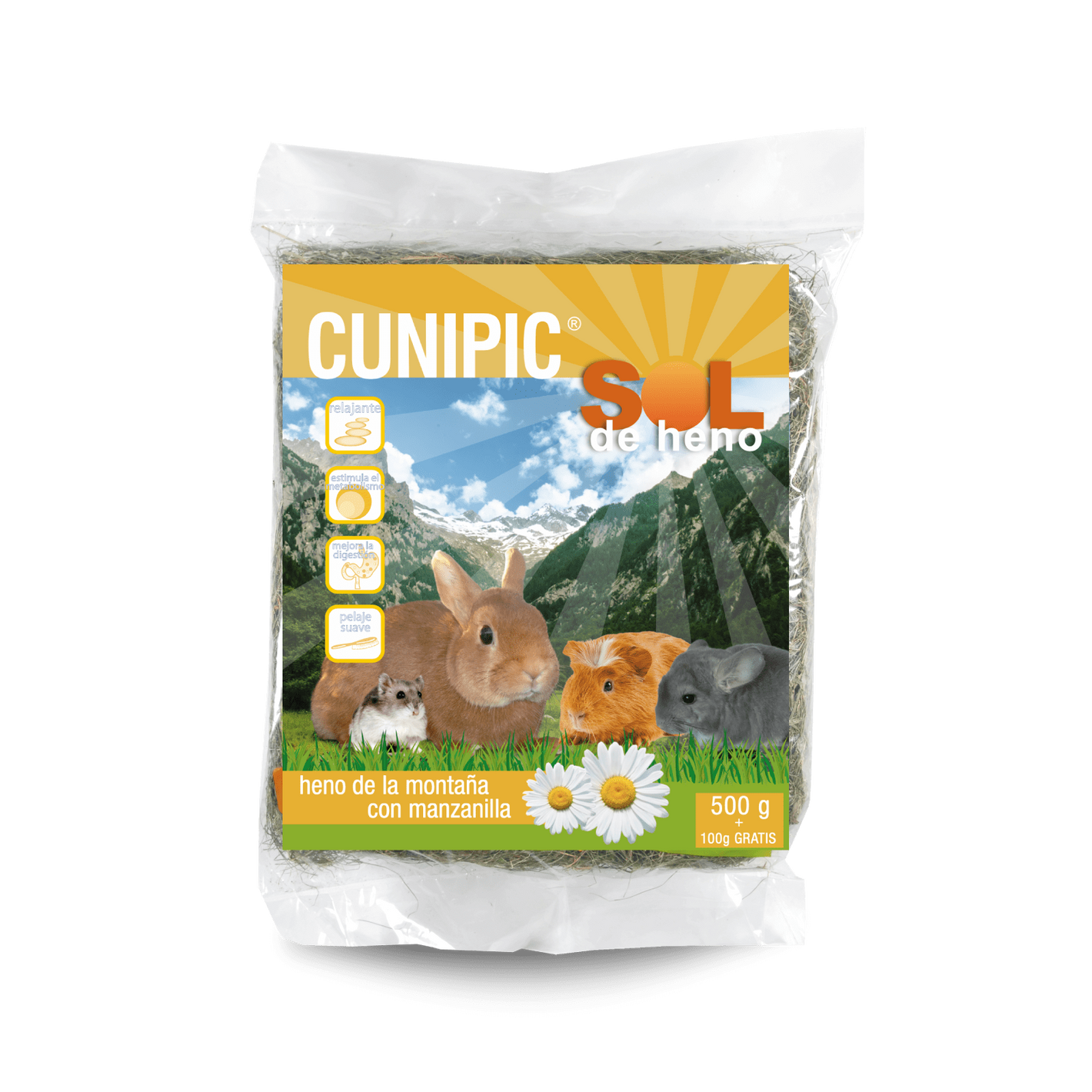 SOL DE HENO MANZANILLA 500GR