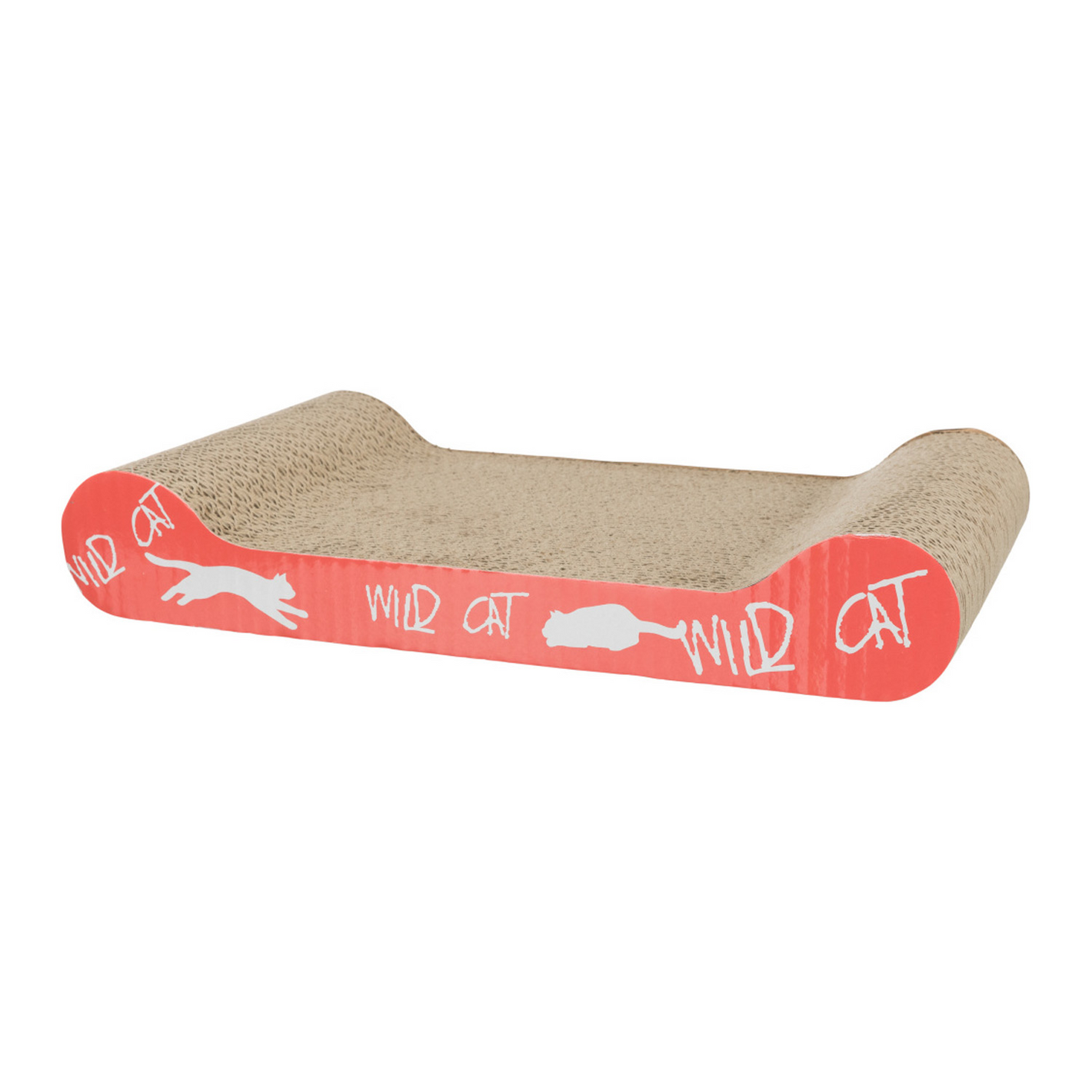 TABLA CARTON RASCADORA WILD CAT 41X7X24CM