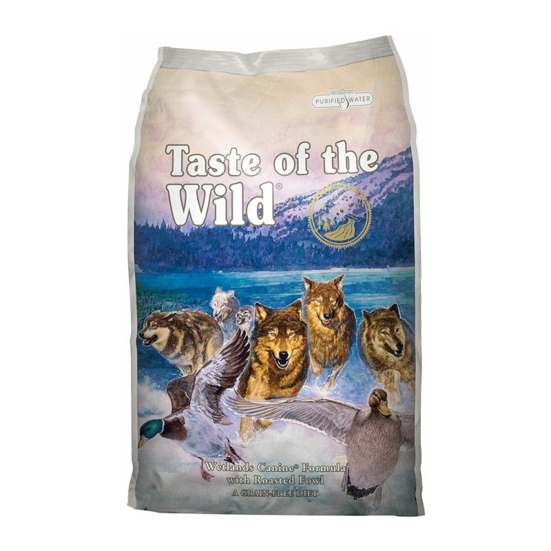 TASTE CANINE ADULT WETLANDS PATO CODORNIZ 12,2KG