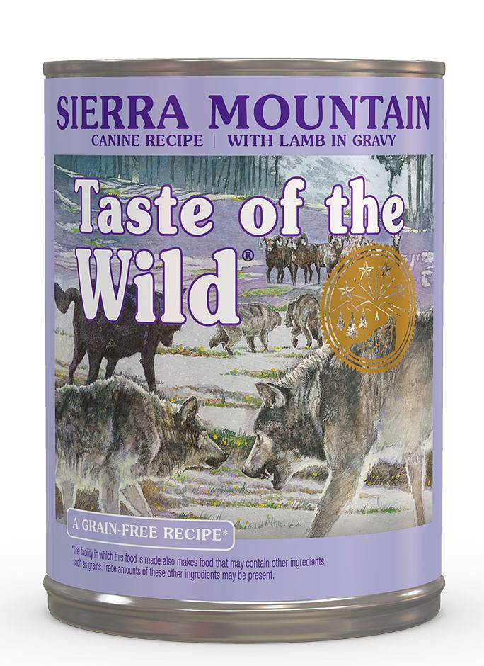 TASTE OF THE WILD DOG SIERRA MOUNTAIN 390GR