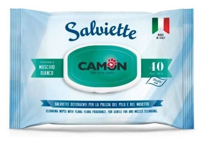 TOALLITAS PARA PIEL MUSCHIO BIANCO 40PC