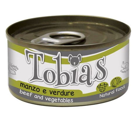TOBIAS PERRO TERNERA Y VERDURA 170 G